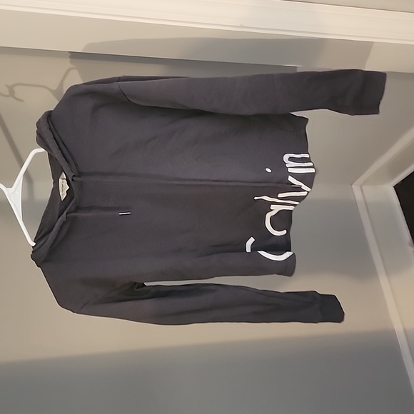 Calvin Klein Cropped Hoody - Picture 1 of 3